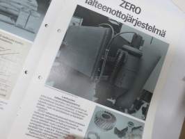 Zero Blast-n-peen Operational and parts service manual -kuulapuhalluskone, käyttöohjekirja + varaosaluettelo + kytkentäkaavio + erillinen opaskirja suomeksi