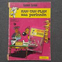 Lucky Luke:  Ran-tan-plan saa perinnön + c kasetti 1984