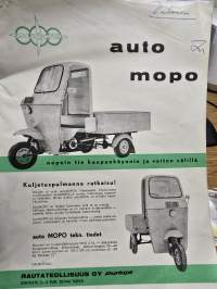 pyrkijä auto mopo myyntiesite.