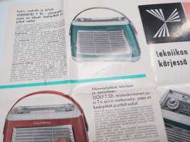 Schaub-Lorenz Transistorsuper-Programm 1961 Touring T 20, T 20 L, Weekend T 10, Golf T 20 -myyntiesite + Amigo T 20 L Service + T 20 L Bedfenungsanleitung ohje