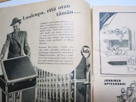 Suomen Kuvalehti 1944 nr 48, 2.12.1944, Puhdetyöt käyntiin - Kotilieden piirustusmalleja, Yhteiskunnan sairas sydän, Churchill,  Onko Ruijan suomalaisten satu loppu