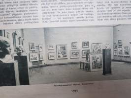 Suomen Kuvalehti 1944 nr 48, 2.12.1944, Puhdetyöt käyntiin - Kotilieden piirustusmalleja, Yhteiskunnan sairas sydän, Churchill,  Onko Ruijan suomalaisten satu loppu