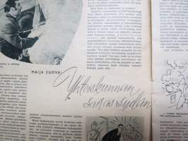 Suomen Kuvalehti 1944 nr 48, 2.12.1944, Puhdetyöt käyntiin - Kotilieden piirustusmalleja, Yhteiskunnan sairas sydän, Churchill,  Onko Ruijan suomalaisten satu loppu