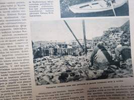 Suomen Kuvalehti 1944 nr 48, 2.12.1944, Puhdetyöt käyntiin - Kotilieden piirustusmalleja, Yhteiskunnan sairas sydän, Churchill,  Onko Ruijan suomalaisten satu loppu