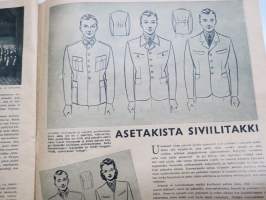 Suomen Kuvalehti 1944 nr 48, 2.12.1944, Puhdetyöt käyntiin - Kotilieden piirustusmalleja, Yhteiskunnan sairas sydän, Churchill,  Onko Ruijan suomalaisten satu loppu