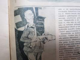 Suomen Kuvalehti 1944 nr 48, 2.12.1944, Puhdetyöt käyntiin - Kotilieden piirustusmalleja, Yhteiskunnan sairas sydän, Churchill,  Onko Ruijan suomalaisten satu loppu