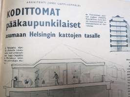 Suomen Kuvalehti 1944 nr 48, 2.12.1944, Puhdetyöt käyntiin - Kotilieden piirustusmalleja, Yhteiskunnan sairas sydän, Churchill,  Onko Ruijan suomalaisten satu loppu