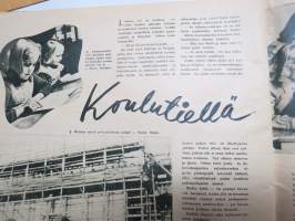 Suomen Kuvalehti 1944 nr 48, 2.12.1944, Puhdetyöt käyntiin - Kotilieden piirustusmalleja, Yhteiskunnan sairas sydän, Churchill,  Onko Ruijan suomalaisten satu loppu