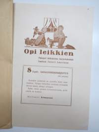 Opi leikkien palapeli S2-peli sanaluokkaharjoitus (48 palasta, Kertomus - Koiranpennut - laatinut Inkeri Laurinen - kuvitus Rudolf Koivu - kuori ja kannet Martta
