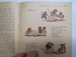 Pääskynen 1927 nr 4, Miina Sillanpää, Kertomus Elin Munsterhjelm, ajanvietettä ym. -lastenlehti