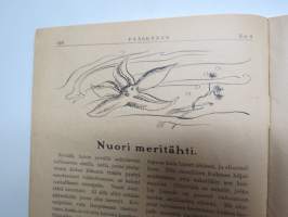 Pääskynen 1927 nr 4, Miina Sillanpää, Kertomus Elin Munsterhjelm, ajanvietettä ym. -lastenlehti
