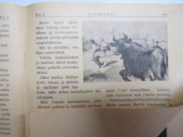 Pääskynen 1927 nr 4, Miina Sillanpää, Kertomus Elin Munsterhjelm, ajanvietettä ym. -lastenlehti