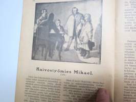 Pääskynen 1927 nr 4, Miina Sillanpää, Kertomus Elin Munsterhjelm, ajanvietettä ym. -lastenlehti