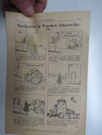Pääskynen 1927 nr 4, Miina Sillanpää, Kertomus Elin Munsterhjelm, ajanvietettä ym. -lastenlehti