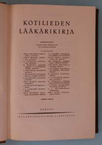 Kotilieden lääkärikirja.  ( 20-luku, lääketiede, kotihoito, terveysopas, nostalgia )