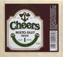 Cheers I mieto olut Beer  olutetiketti