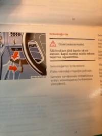 Mercedes-Benz E-sarja Käyttöohjekirja, Ajaminen