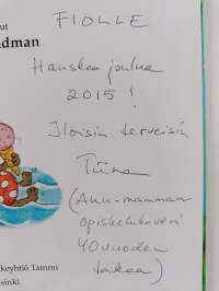 Siiri löytää simpukan (signeerattu, tekijän omiste)