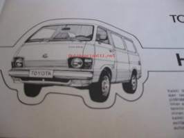 Toyota Hiace -Omistajan käsikirja 198?