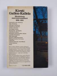 Muistelmia nuoruusvuosiltani 1896-1931