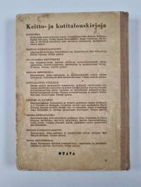 Tyttöjen keittokirja : oppikirja tyttökoulujen kotitalousopetusta varten