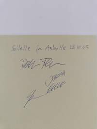 Lisää lipstikkaa, rohkeasti rosmariinia! (signeerattu, tekijän omiste)