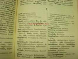 Saksalais-latinalais-suomalainen lääketieteellinen Sanasto I