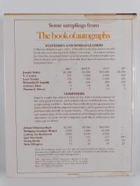 The Book of Autographs : An Introduction to the Joys and Techniques of Autograph Collecting by the World's Foremost Authority