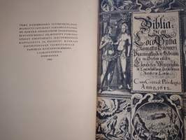 BIBLIA, Se on Pyhä Raamattu Suomeksi - 1942 juhlapsinos.