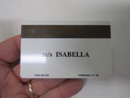 Viking Line M/S Isabella 20 mk -puhelinkortti / telefonkort / telephone card