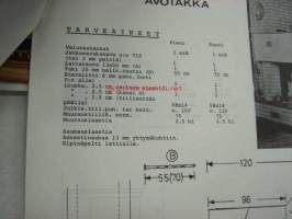 Telko Oy avotakkamallisto -esitteet