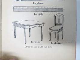 Livre illustré pour les enfants - Partie française -kirja 67. painos vuodelta 1918, huomaa vielä Pietariin (St. Petersburg) M.O. Wolff´in kirjakauppa / -kustantamo