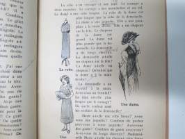 Livre illustré pour les enfants - Partie française -kirja 67. painos vuodelta 1918, huomaa vielä Pietariin (St. Petersburg) M.O. Wolff´in kirjakauppa / -kustantamo
