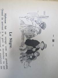 Livre illustré pour les enfants - Partie française -kirja 67. painos vuodelta 1918, huomaa vielä Pietariin (St. Petersburg) M.O. Wolff´in kirjakauppa / -kustantamo