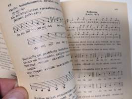 Laulukirja - Koulun ja kodin lauluja, Koululaisen musiikkioppi, Soittimet, Yhtyeet ym.