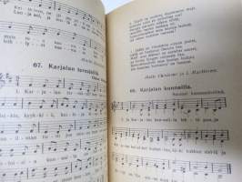 Laulukirja - Koulun ja kodin lauluja, Koululaisen musiikkioppi, Soittimet, Yhtyeet ym.