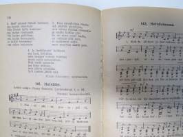 Laulukirja - Koulun ja kodin lauluja, Koululaisen musiikkioppi, Soittimet, Yhtyeet ym.