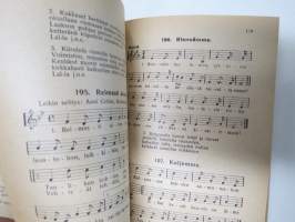 Laulukirja - Koulun ja kodin lauluja, Koululaisen musiikkioppi, Soittimet, Yhtyeet ym.