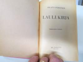 Laulukirja, kuvitusta Rudolf Koivu