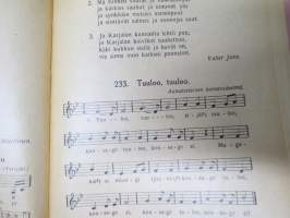 Laulukirja, kuvitusta Rudolf Koivu