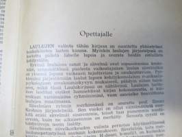 Laulukirja, kuvitusta Rudolf Koivu