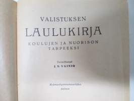 Valistuksen laulukirja, nuottipainos, sisältää nuottioppi-osuuden alussa