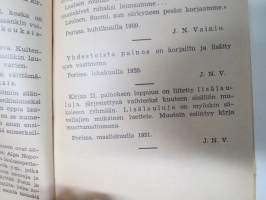 Valistuksen laulukirja, nuottipainos, sisältää nuottioppi-osuuden alussa