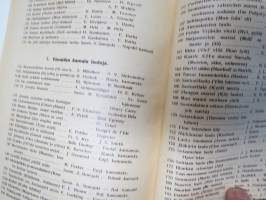 Nuorten laulukirja ja koululaisen musiikkitieto, kansikuvitus Martta Wendelin