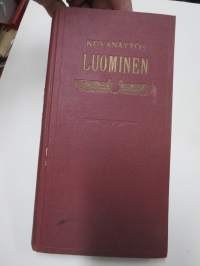 Ohjelma: Kuvanäytös - Luominen -Kansainvälinen Raamatuntutkijain Seura -julkaisu, kuvitettu ja tekstiselostuksin varustettu kirja - Vartio-Torni / Jehovantodistajat