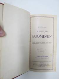 Ohjelma: Kuvanäytös - Luominen -Kansainvälinen Raamatuntutkijain Seura -julkaisu, kuvitettu ja tekstiselostuksin varustettu kirja - Vartio-Torni / Jehovantodistajat