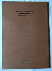 Puun värittäminen ja kiillottaminen - Käsiteollisuuskirjasto N:o 5