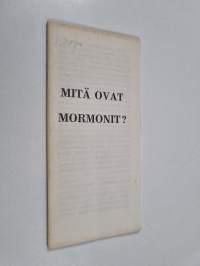 Mitä ovat mormonit?