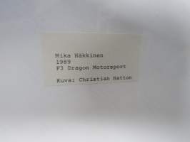 Mika Häkkinen Reynard-Toyota 893 F3 Dragon Motorsport Formula  -valokuva / rally photo