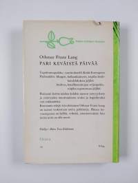 Pari keväistä päivää